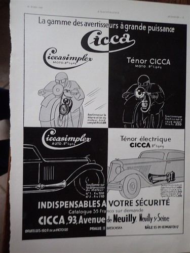 Avertisseurs cicca moto - cicca,