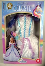 Déguisement Enfant - César - Princesse Céleste Taille 8-10 ans - Neuf