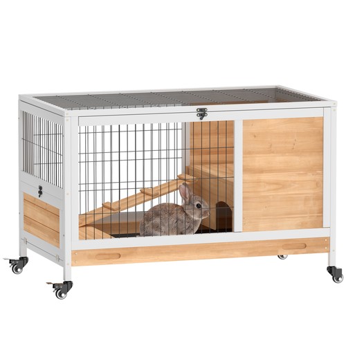 Pawhut clapier lapin - pawhut,