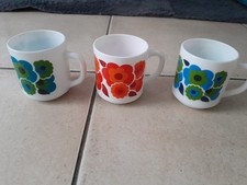 LOT DE 3 MUGS MOBIL LOTUS