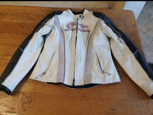 Blouson cuir moto harley - moto,
