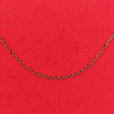 Chaine fine maille forçat