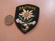 patch ancien   ski   montagne