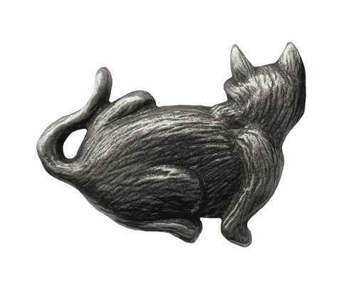 Broche étain tourné - en, pour