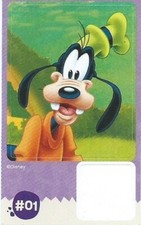 CARTE AUTO-COLLANTE DISNEY -