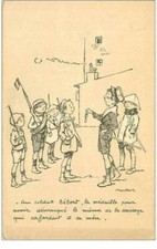 ILLUSTRATEURS.POULBOT.n° 41.AU SOLDAT BEBERT, LA MEDAILLE POUR AVOIR DEMASQUE