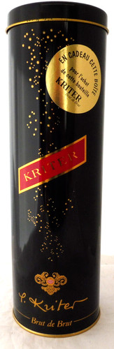 Boîte métal vide - -, vin