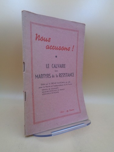 Nous accusons le - accusons, /