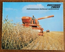 prospectus brochure moissonneuse Someca M 150 tracteur trattore tractor traktor