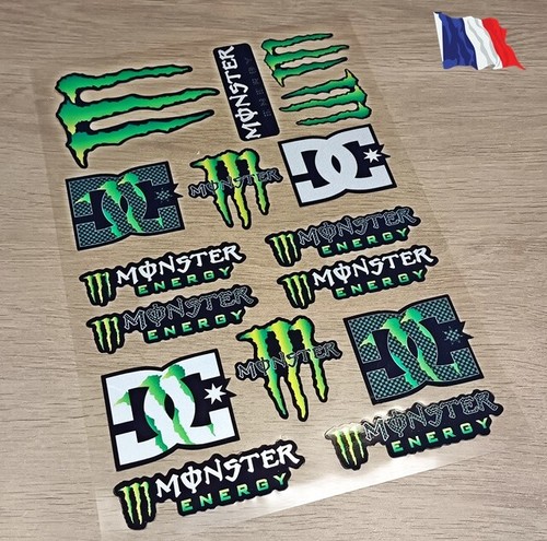 Autocollant monster energy - ,
