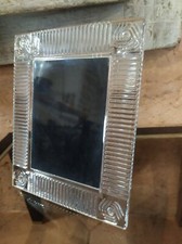 Grand cadre photo en cristal