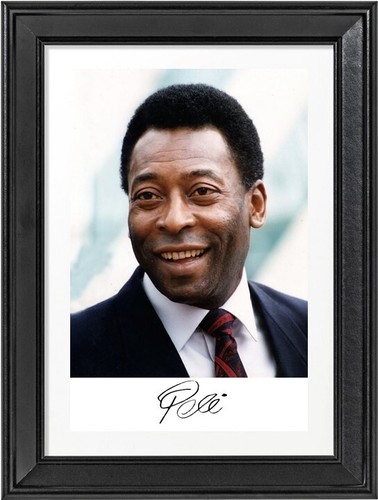 Pelé autographe football - pelé,