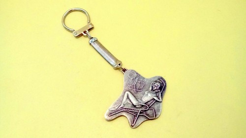Ancien porte clés pin - ancien,