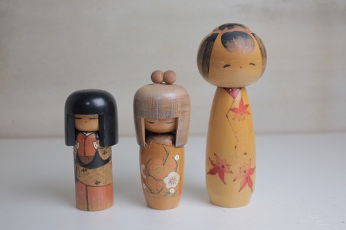 Lot poupées japonaises - lot,