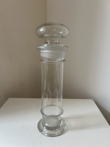Ancienne ampoule bocal verre