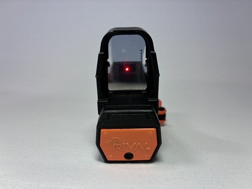 Nerf rival red dot sight - red,