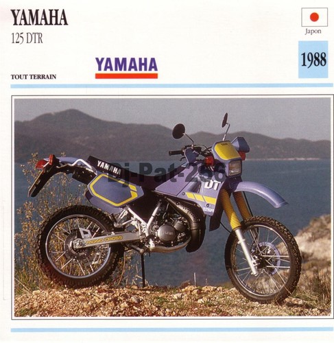 Fiche moto yamaha 125 - :,