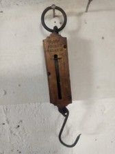 ancien peson à ressort-pocket