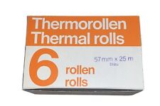6 X Rouleau Thermique 57mm X
