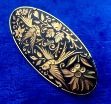 Bijou vintage broche métal - broche,