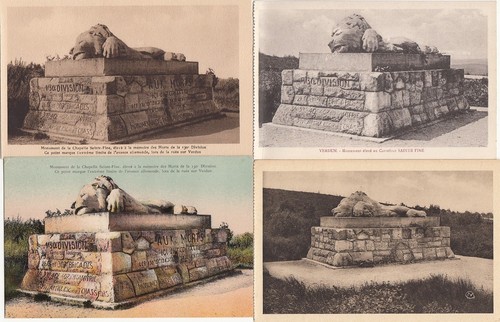 Lot old postcards war - 4, 14-18