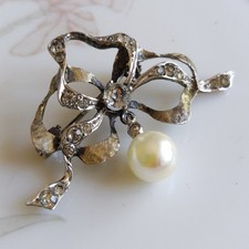 Ancienne broche en argent