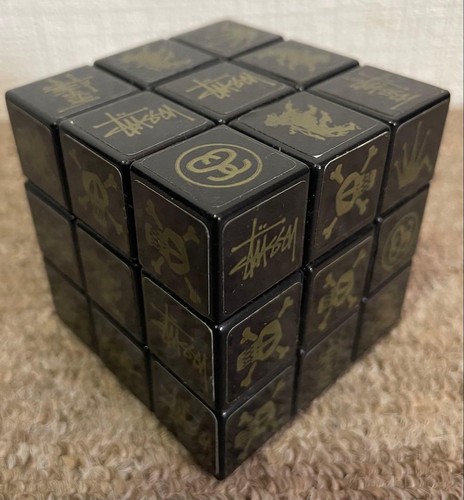 Stussy black rubik cube - stussy, rubik's