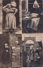 Lot de 4 cartes postales