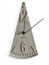 Horloge pendule grise -