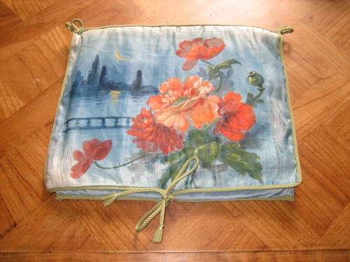 Ancienne pochette soie - pochette, en