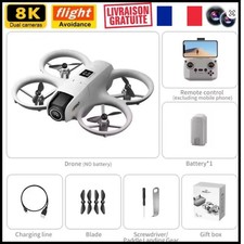 Drone Xiaomi i1PRO 8K GPS – double caméra, transmission 5G, stabilisation 3 axes