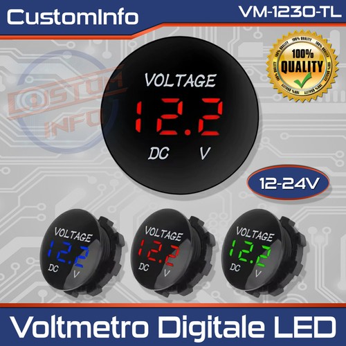 Voltmètre numérique 12v - voltmètre, 12v-24v