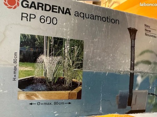 Gardena pompe fontaine - gardena,