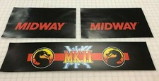 Mortal Kombat 2 Arcade Control Panel Box Art Artwork MK2 CPO Midway MKII