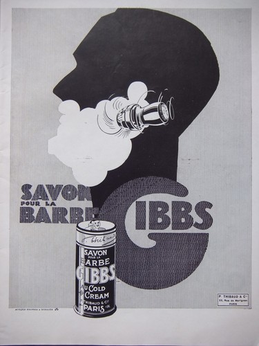 Publicité 1929 gibbs - 1929,