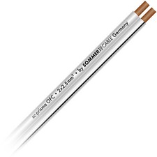 Sommer Cable Sc Prisma 2 X 2,5 MM ² Ofc Flex Haut-Parleur Blanc 401-0250-WS