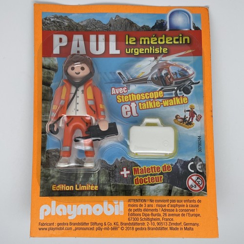 Playmobil paul le - paul, médecin
