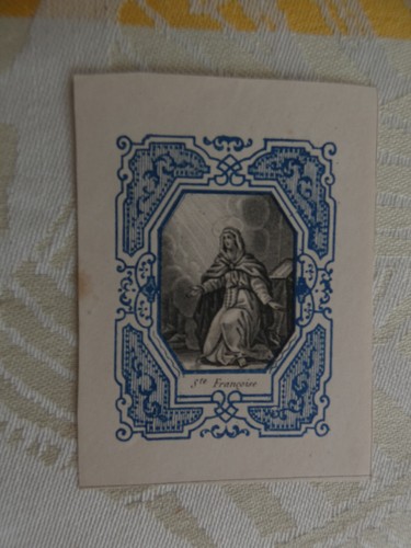 Image pieuse sainte - , francoise