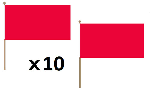 Drapeau unicolore rouge - drapeau,