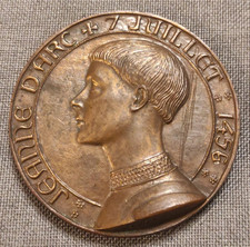 Ancienne Médaille En Bronze