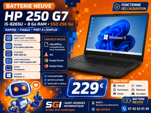 Portable 250 g7 notebook - g7,