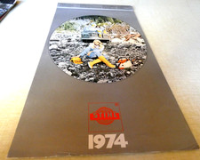 CALENDRIER STIHL  1974  COMPLET  PIN UP & TRONCONNEUSES Yvan BEAL &Cie