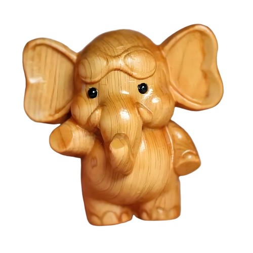 Figurine éléphant bois - d'éléphant,