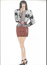 DESSIN DE MODE    CHRISTY