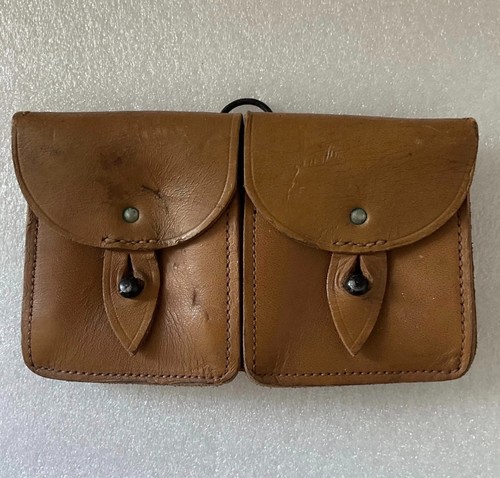 Double porte chargeurs cuir - porte-chargeurs,