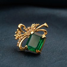 Broche Fleur En Diamant Taille