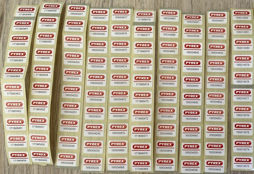 100 vignettes pyrex - 100,