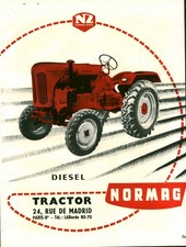 Publicité ancienne tracteur
