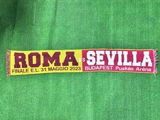 ÉCHARPE BUFANDA OFFIZIELL AS ROMA SÉVILLE ULTRAS SCHAL ECHARPE MATCH PORTÉ