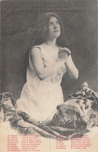 Bergeret priere jeune - cp, de